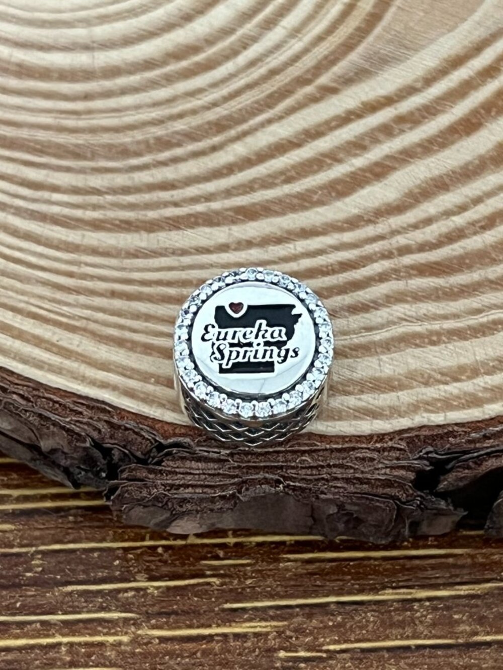 Pandora Eureka Springs Bead Charm S925 Silver Charm